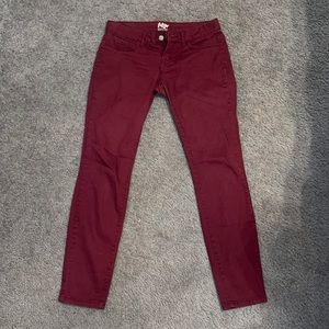 Burgundy Aeropostale Jegging- Sz 0
